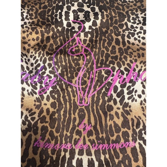 BABY PHAT 1 Satin Animal Print Dust Bags For Wallets Shoes Handbags Vintage - Picture 2 of 5